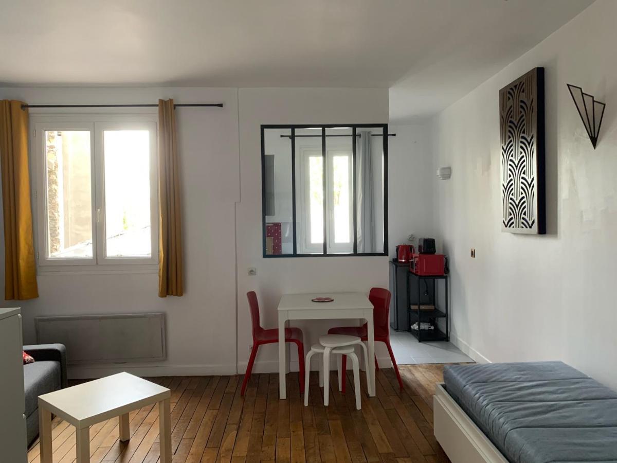 Studio Perfect For 2 Adults And 1 Kid, And Up To 2 Kids - Jourdain 20E, 25Mn To Louvre Via Line M11 Paříž Exteriér fotografie