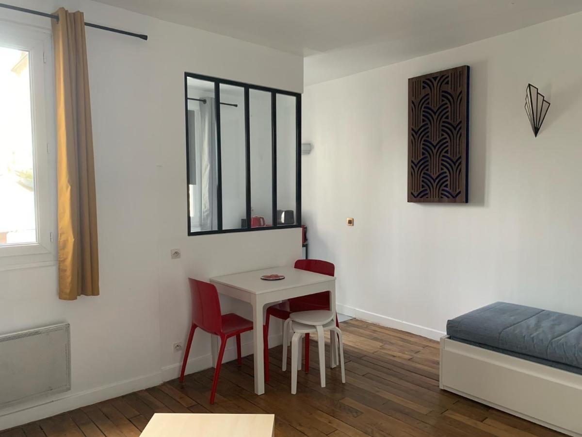 Studio Perfect For 2 Adults And 1 Kid, And Up To 2 Kids - Jourdain 20E, 25Mn To Louvre Via Line M11 Paříž Exteriér fotografie