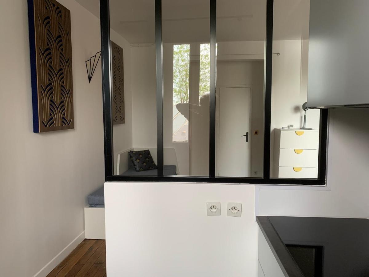 Studio Perfect For 2 Adults And 1 Kid, And Up To 2 Kids - Jourdain 20E, 25Mn To Louvre Via Line M11 Paříž Exteriér fotografie